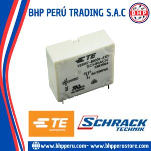 V23057-B0006-A101 TE / SCHRACK RELAY GENERAL PURPOSE SPDT 24VDC, 5A/250VAC. 5-PINES PCB