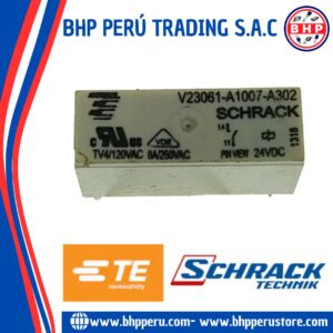 V23061-A1007-A302 TE CONNECTIVITY / SCHRACK  RELAY GENERAL SPST 24VDC. 8A/250VAC 4-PINES