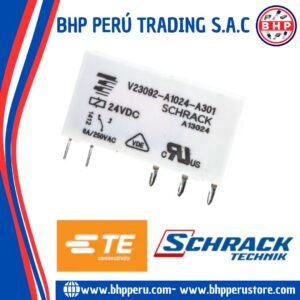 V23092-A1024-A301 TE / SCHRACK RELAY  GENERAL SPDT 24VDC. 6A/250VAC. 5-PINES