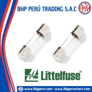 0235001.MXP LITTELFUSE FUSIBLE VIDRIO RÁPIDO 1A - 250V. 5X20MM