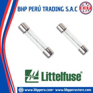 0312.250HXP LITTELFUSE FUSIBLE VIDRIO RETARDADO 250MA 250VAC 3AG 6.3X32MM