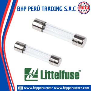 031201.6HXP LITTELFUSE FUSIBLE VIDRIO RÁPIDO 1.6A 250VAC 3AG 6.3X32MM