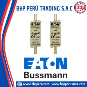 25NHG000B  EATON / BUSSMANN FUSIBLE RETARDADO CERÁMICO NH-000 25A / 500VAC. GL/GG