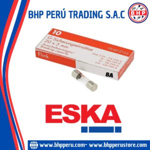 520.026 ESKA GERMANY FUSIBLE VIDRIO RÁPIDO 8A - 250V 5X20MM