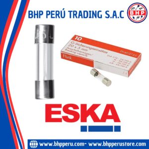 520.614 ESKA GERMANY FUSIBLE VIDRIO ACCIÓN RÁPIDA 500MA - 250V 5X20MM