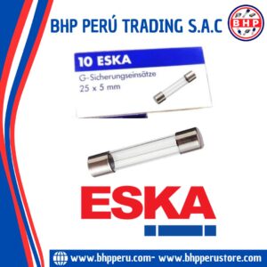 525.226 ESKA GERMANY  FUSIBLE VIDRIO MEDIO RETARDADO 8A - 250V 5X25MM