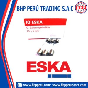 525.627 ESKA GERMANY FUSIBLE VIDRIO RÁPIDO 10A - 250V 5X25MM
