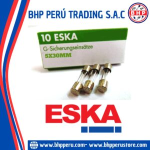 530.321 ESKA GERMANY FUSIBLE VIDRIO RETARDADO T2.5A / 500V. 5X30MM