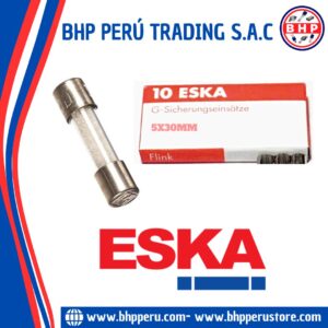 530.622 ESKA GERMANY  FUSIBLE VIDRIO RÁPIDO 3,15A - 500V. 5X30MM