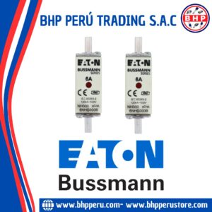 6NHG000B EATON / BUSSMANN FUSIBLE RETARDADO CERÁMICO NH-000 6A / 500VAC. GL/GG