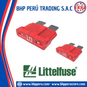 AT010 0326030.MXP LITTELFUSE FUSIBLE AUTOMOTIVE RÁPIDO, HOJA AUTOMÁTICA 10A-32VAC