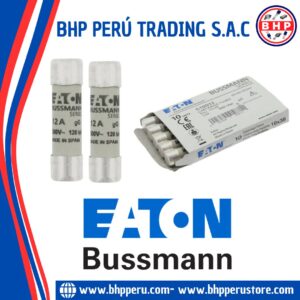 C10G12 EATON / BUSSMANN FUSIBLE CERÁMICO INDUSTRIAL RETARDADO  (GG) 12A - 500V. 10X38MM