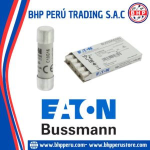 C10G16 EATON / BUSSMANN FUSIBLE CERÁMICO INDUSTRIAL RETARDADO (GG) 16A - 500V. 10X38MM