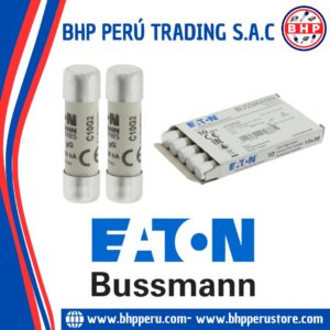 C10G2 EATON / BUSSMANN FUSIBLE CERÁMICO INDUSTRIAL RETARDADO (GG) 2A - 500V. 10X38MM