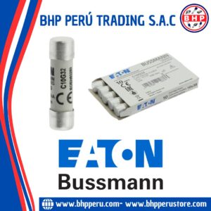C10G32  EATON / BUSSMANN FUSIBLE CERÁMICO INDUSTRIAL RETARDADO (GG) 32A - 400V. 10X38MM