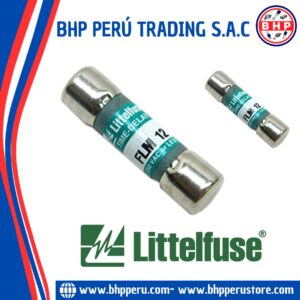 FLM12 LITTELFUSE FUSIBLE RETARDADO MIDGET 12AMP / 250VAC 10X38MM
