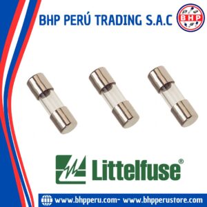 0225005.MXP LITTELFUSE FUSIBLE VIDRIO RÁPIDO  5A - 125V 14.4MM X 4.5MM