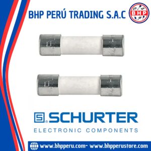 1.1009 SCHURTER FUSIBLE CERÁMICO RÁPIDO 3.15A - 250V. 5X20MM