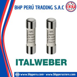 1421004 ITALWEBER FUSIBLE CERAMICO INDUSTRIAL (GG)  4A - 500V. 10X38MM