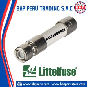 24121000021 LITTELFUSE  FUSIBLE CERÁMICO MEDIO  10A - 250V. DE 5X25MM