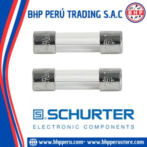34.3122 SCHURTER FUSIBLE VIDRIO RETARDADO 3.15AMP. 250V. 5X20MM