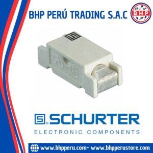 3403.0013.11 SCHURTER FUSIBLE DE MONTAJE EN SUPERFICIE 500MA 250VAC/VDC. 2-SMD