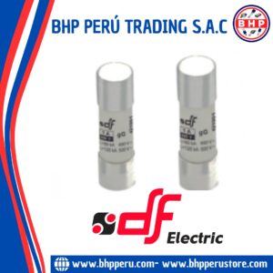 420008  DF ELECTRIC FUSIBLE CERÁMICO INDUSTRIAL (GG)  8A - 500V. 10X38MM