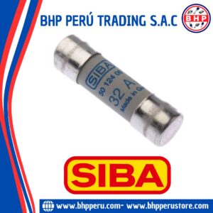 50 058 06 SIBA FUSIBLE CERÁMICO ULTRA RÁPIDO   32A - 600V. 14X51MM