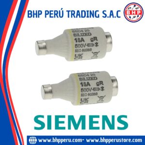 5SD4-20 SIEMENS FUSIBLE DE CARTUCHO 16AMP 500VAC SILIZED (tipo botella)