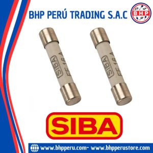 7012540.16 SIBA FUSIBLE CERÁMICO ULTRA RÁPIDO 16A - 500V. 6.3X32MM