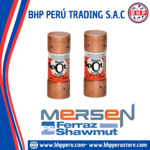 AJT20  MERSEN / FERRAZ SHAWMUT FUSIBLE RETARDADO 20A / 600VAC. SMART SPOT