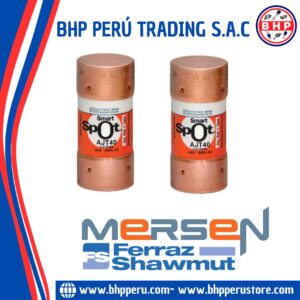 AJT40 MERSEN / FERRAZ SHAWMUT FUSIBLE RETARDADO  40A / 600VAC. SMART SPOT