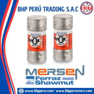 AJT7 MERSEN / FERRAZ SHAWMUT FUSIBLE RETARDADO 7A / 600VAC. SMART SPOT