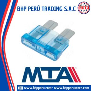 AMF-15A MTA FUSIBLE TIPO UÑA AUTOMOTRIZ 15A - 32V. 19MM