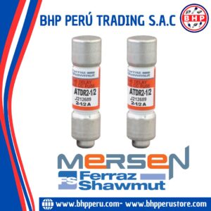 ATDR2-1/2  MERSEN / FERRAZ SHAWMUT FUSIBLE CERÁMICO RETARDADO CLASS CC  2.5A - 600V 10X38MM