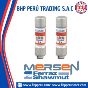 ATDR8 MERSEN / FERRAZ SHAWMUT FUSIBLE CERÁMICO RETARDADO CLASS CC 8A - 600V 10X38MM
