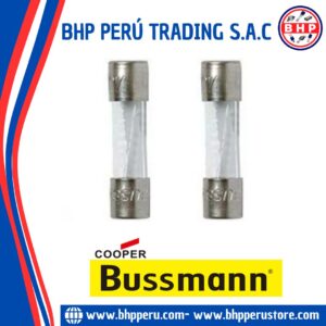 BK/BDB-6.3A COOPER/BUSSMANN FUSIBLE VIDRIO RÁPIDO  6.3A - 250V. DE 5X20MM