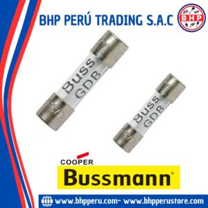 BK/GDB-3.15A COOPER/BUSSMANN FUSIBLE VIDRIO RÁPIDO 3.15A - 250V 5X20MM
