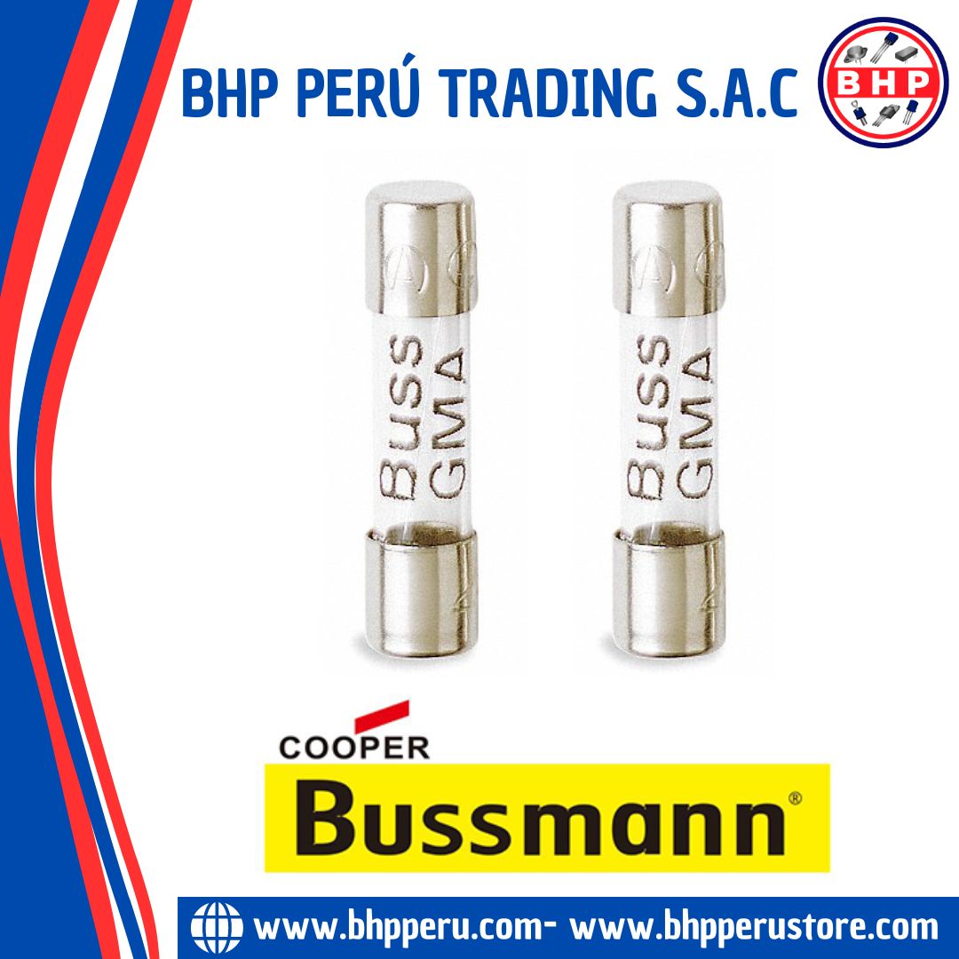 Lot Of 10 Bussmann GMA800mA 250V Fast-Acting Glass Fuses – 5 X 20 Mm