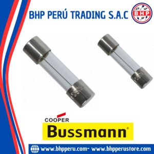 BK/S500-1-R COOPER/BUSSMANN FUSIBLE VIDRIO RÁPIDO  1A - 250V 5X20MM