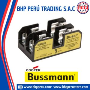 BM6032SQ COOPER/BUSSMANN PORTAFUSIBLE  2 POLOS 30A 600V CHASSIS