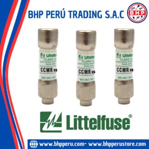 CCMR15 LITTELFUSE FUSIBLE RETARDADO CLASE CC, 15A - 600VAC