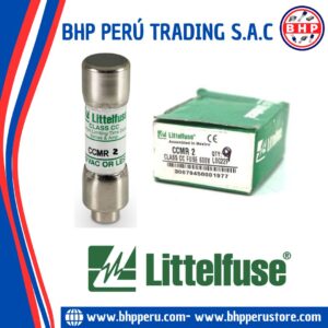 CCMR2 LITTELFUSE FUSIBLE RETARDADO CLASE CC,  2A - 600VAC