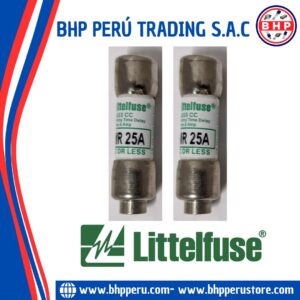 CCMR25 LITTELFUSE FUSIBLE RETARDADO CLASE CC, 25A - 600VAC