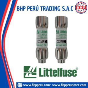 CCMR6  LITTELFUSE FUSIBLE RETARDADO CLASE CC,  6A - 600VAC