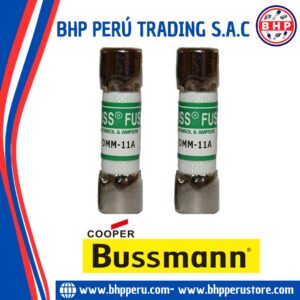 DMM-11A COOPER/BUSSMANN FUSIBLE DE CARTUCHO RÁPIDO 11A 1000VAC/DC IR20KA 10X38MM