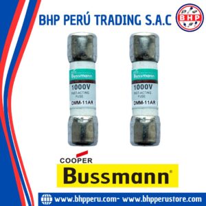 DMM-11AR COOPER/BUSSMANN FUSIBLE DE CARTUCHO RÁPIDO 11A 1000VAC/DC IR20KA 10X38MM