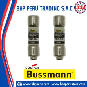 FNQ-R-8 COOPER/BUSSMANN FUSIBLE DE CARTUCHO RETARDADO CLASS CC,  8A - 600VAC. IR200KA