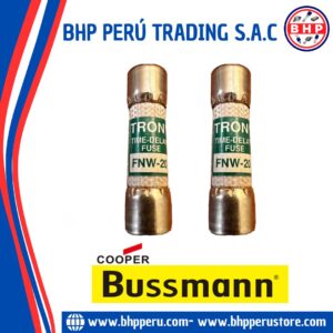 FNW-20 COOPER/BUSSMANN FUSIBLE CERÁMICO RETARDADO  20A - 250V 10X38MM