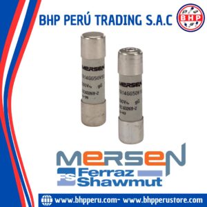FR14GG69V6 MERSEN / FERRAZ SHAWMUT FUSIBLE CERÁMICO  INDUSTRIAL (GG) 6A - 690V. 14X51MM